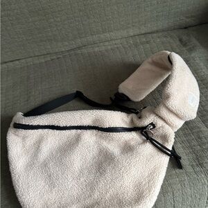 Free People Cream Crossbody Bag